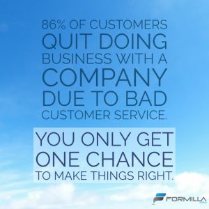 The real cost of bad customer service is lost customers.