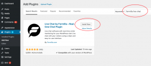 wordpress-formilla-live-chat-plugin-install