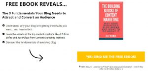 Guest post landing page example